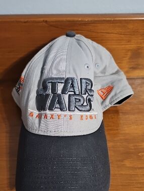 New Era Star Wars Galaxy's Edge Two-Tone Cap - Gray & Black with Orange Logo